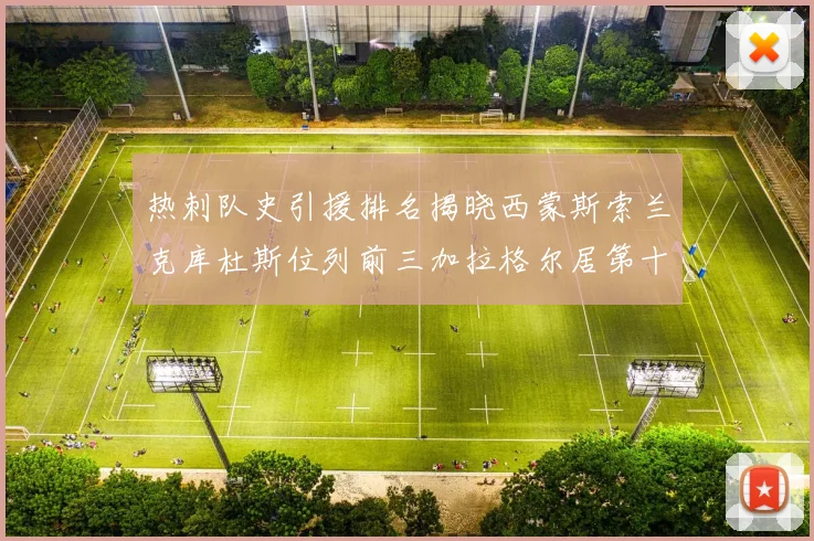 热刺队史引援排名揭晓西蒙斯索兰克库杜斯位列前三加拉格尔居第十一位
