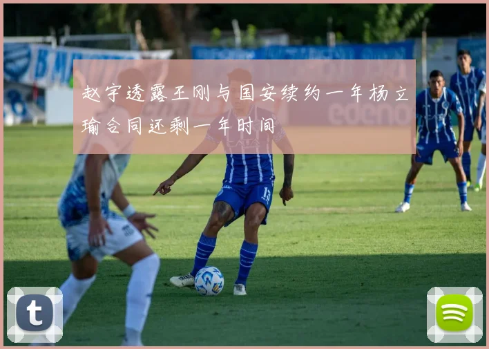 赵宇透露王刚与国安续约一年杨立瑜合同还剩一年时间